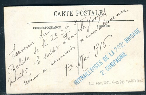 Cachet militaire - , "