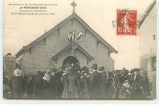 SARTROUVILLE - Bénédiction de la Chapelle St-Joseph par Monseigneur Gibi - 21097