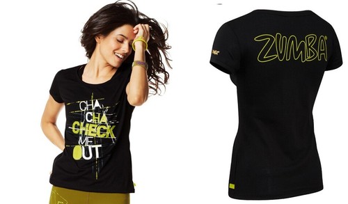 Zumba cha check out - me,