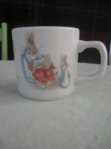 Wedgwood peter rabbit cup - peter,