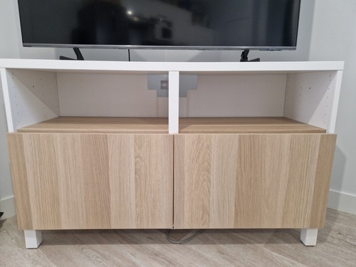 Petit meuble blanc bois - petit,