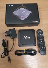 X98K RK3528 Android 13 TV Box 4G 32G WiFi6 BT5.0 4K HDR H.265 HEVC Media player