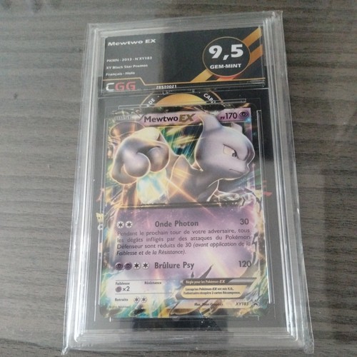 Mewtwo black stars promo - ex,