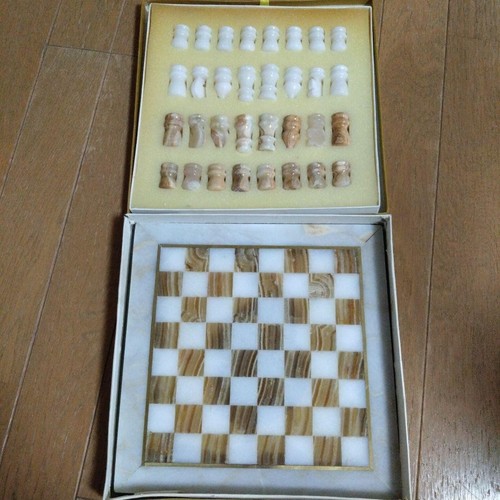 Jeu échecs style marbre - d'échecs, de