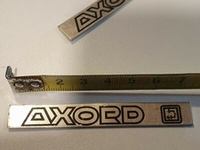 Original AXORD PR5 SIARE metal logo vintage enceinte French SPEAKER used