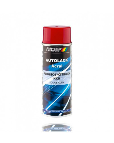 Peinture carrosserie rouge