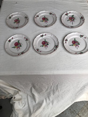 Assiettes faience l - , l'