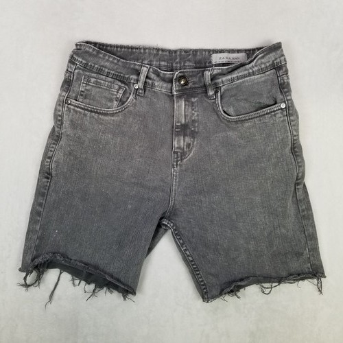 Zara man men gray frayed - man,