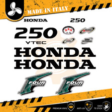Décalcomanies adhésif Moteur hors-bord Honda 250 Ch Four Stroke V-Tec - B