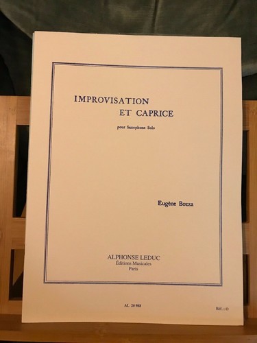 Eugène bozza improvisation - eugène,