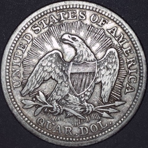 1853 arrows rays seated - 1853,