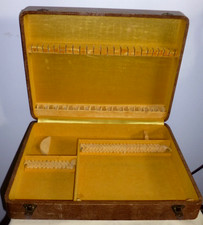 Ancien écrin coffret vide Pour Ménagère 37 pièces + 24 couteaux  soit 61 pièces