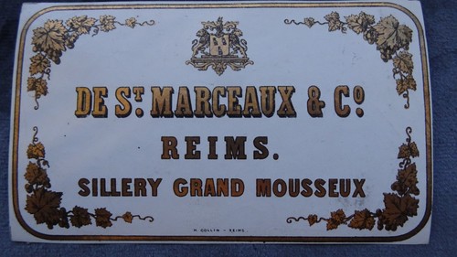 Ancienne etiquette champagne - ancienne,