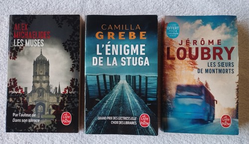 Lot livres romans policier - romans, &
