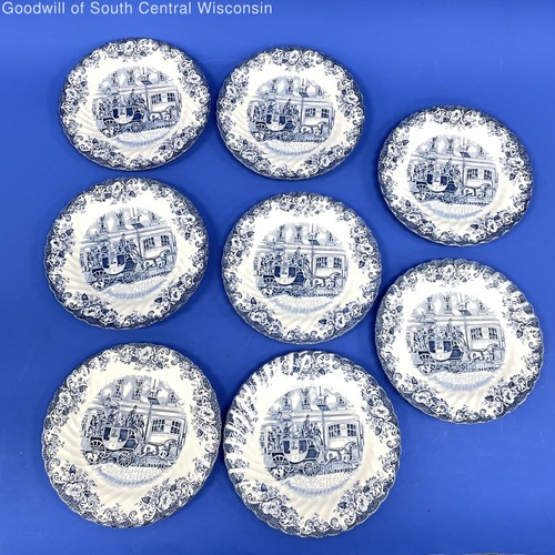 Vintage 8pc johnson bros - vintage,