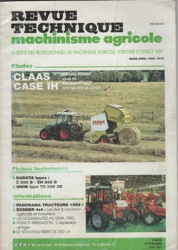 Revue technique presse ramas - revue,