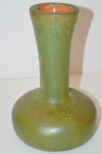 Vase moderniste terre cuite - -vase,