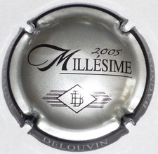 Capsule de Champagne:  DELOUVIN BAGNOST  , n°15 , Millésime 2005