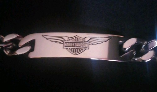 Gourmette harley davidson - gourmette, "harley