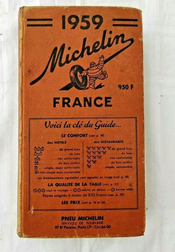 Guide michelin - guide, rouge