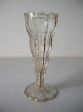 Ancien vase Art Déco verre