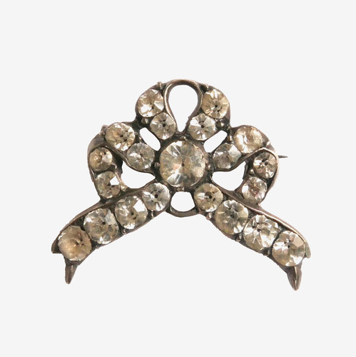 Broche ancienne strass - ancienne,