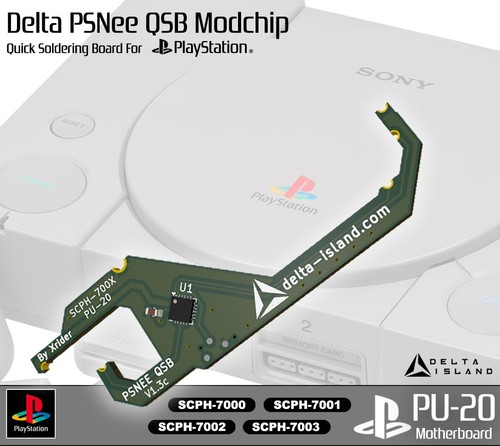 Ps1 modchip puce - modchip, pu-20