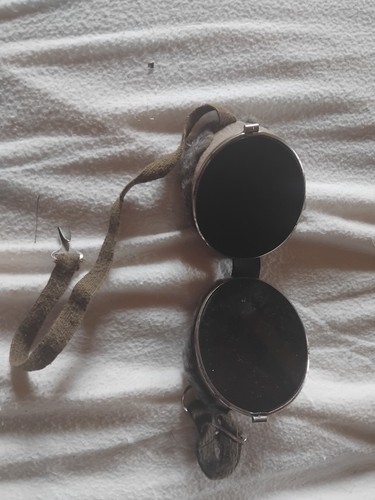 Lunettes ancienne avion moto - ancienne,