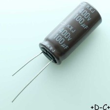 Condensateur 100µF 400V