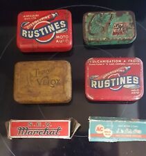 LOT GARAGE ANCIEN VELO MOBYLETTE BOITES RUSTINES VELOX