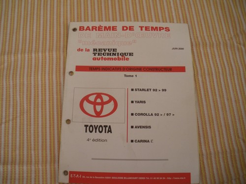 Bareme temps - bareme, de
