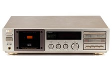 Akai GX-32 Lecteur De Cassettes Champagne / Révisé 1 An De Garantie [3]