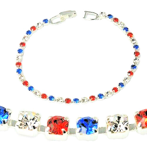 Tennis bracelet red - bracelet,