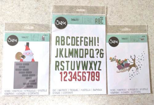 Sizzix here comes santa - comes,
