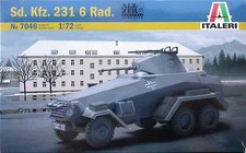 Italeri 7046 1/72 "SDKFZ 231 6 Rad"