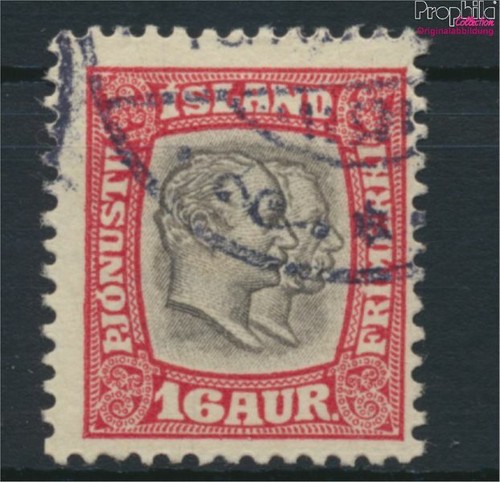 Islande d29 oblitéré 1907