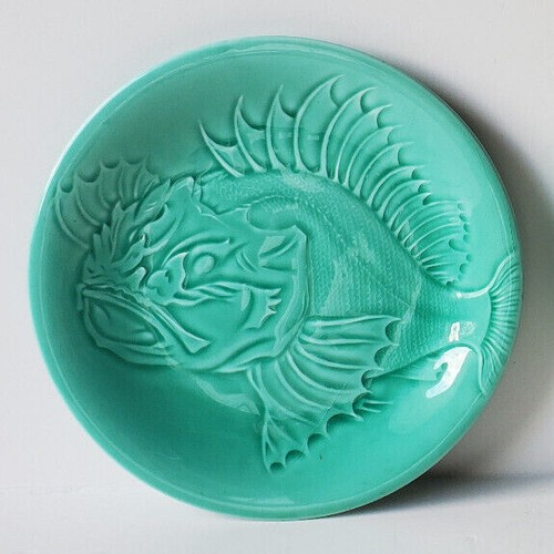 Assiette vintage poisson