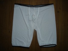 Cuissard Boxer long blanc plum Taille M/L tissus très doux prototype seule pièce