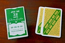 Ancien jeu de 32 cartes à