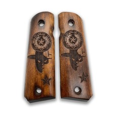 Colt 1911 Walnut Grips - Texas