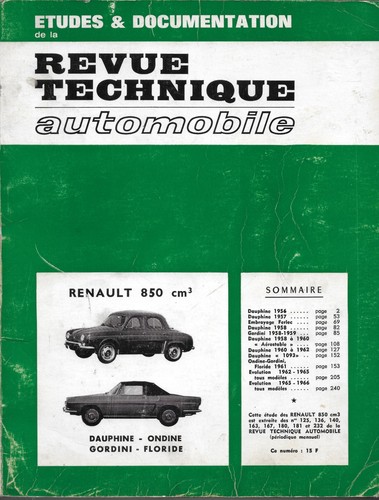 Revue technique automobile