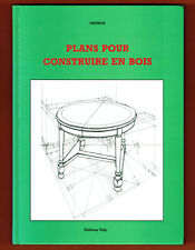 Plans pour Construire en Bois, Meubles Coffres, Tables, Console Bureau.. Amibois