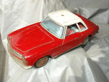 Vintage Jouet tole Mercedes Benz pagode KO W113 230 250 SL TIN TOYS  AUTO 1/18