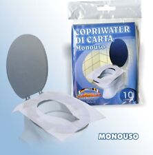 Set 10 Pièces Sièges de Toilette Jetable Papier Salle Bain Wc Camping Voyage Dfh