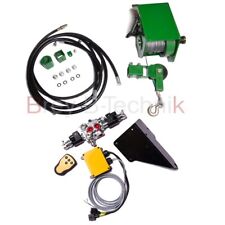 Kellfri Treuil Hydraulique 1,4 T Pour Remorque À Bois Inclus Télécommande