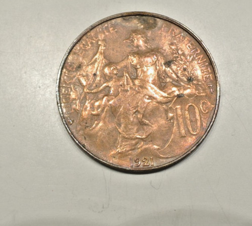 Centimes dupuis 1921 - centimes,