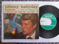 JOHNNY HALLYDAY 45T LANGUETTE