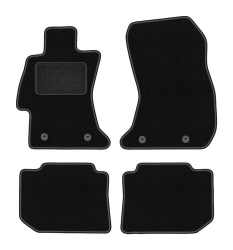 Tapis sol velours noir - de,