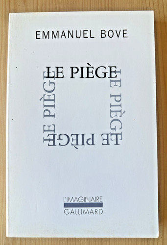 Emmanuel bove piège - emmanuel,