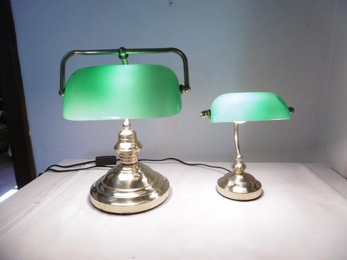 Lot lampes banquiers 1 - lot, 2